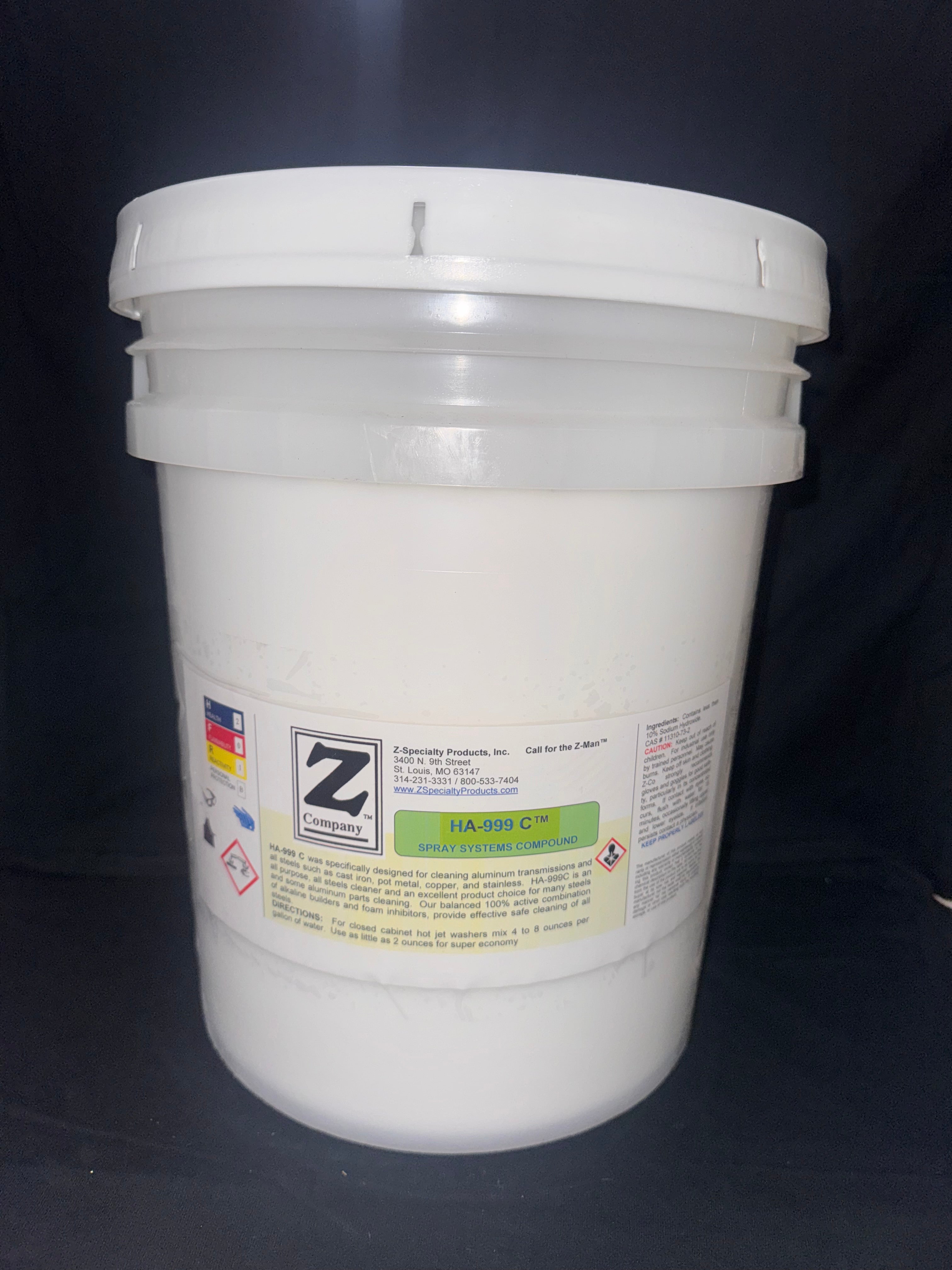 HA-999™ Spray Systems Compound – Aluminum & Soft Metal Parts Washer Cleaner