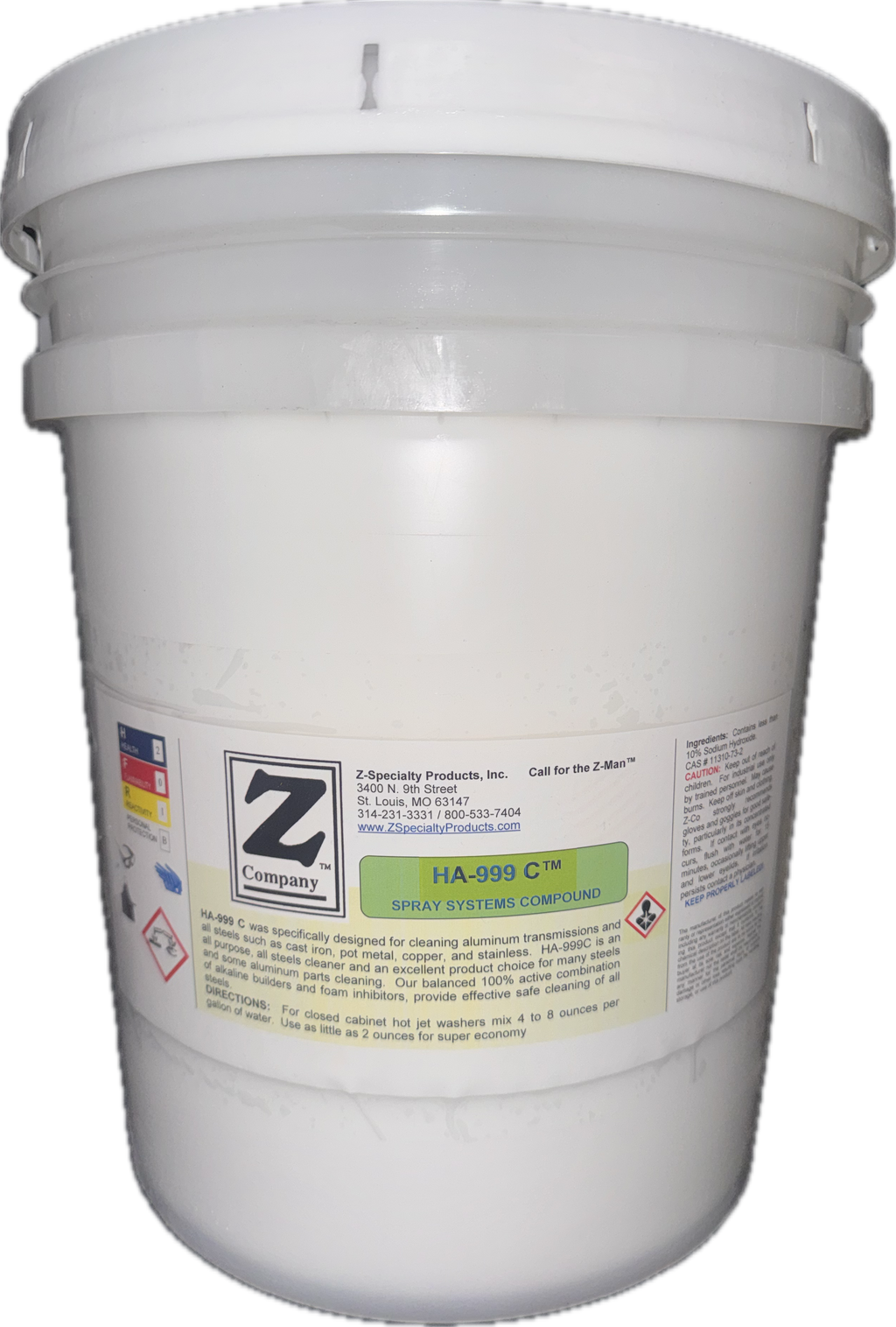 HA-999™ Spray Systems Compound – Aluminum & Soft Metal Parts Washer Cleaner