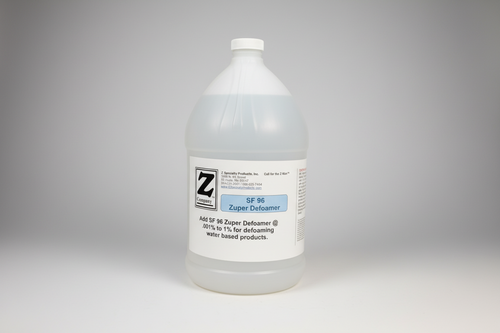 Foam control made with silicone for water based products.