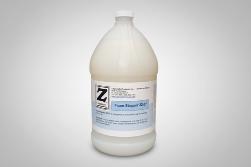 Foam Stopper used in parts washers to stop foam made by Z's parts washing products